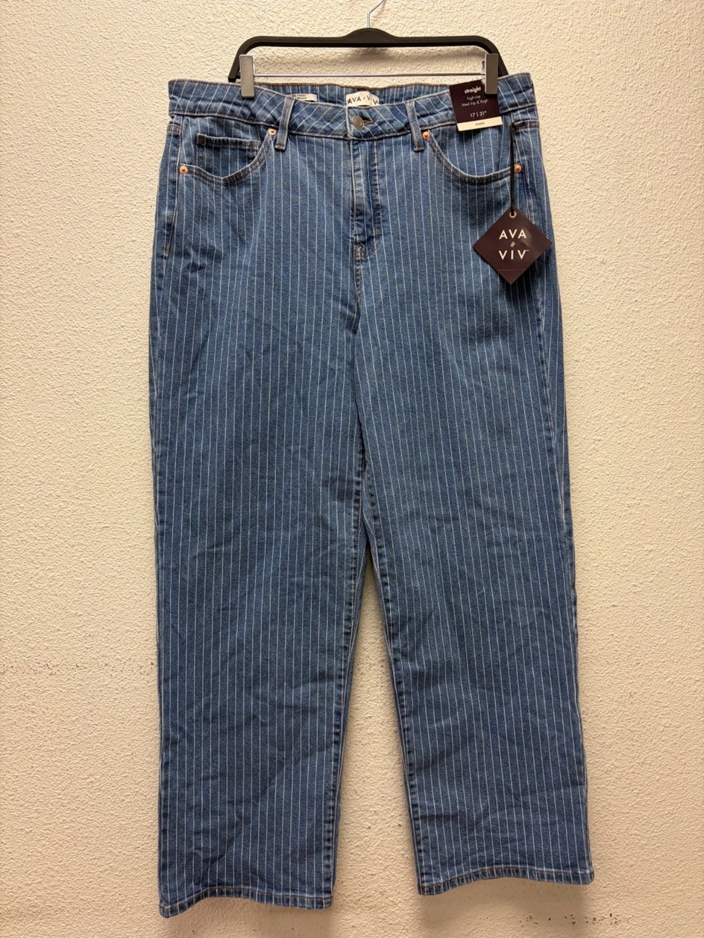 Womens Ava & Viv Jeans Size 17 #695